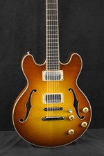 Eastman T184mx-gb All Solid Carved Thinline Bare Knuckle Hb Pickups Goldburst