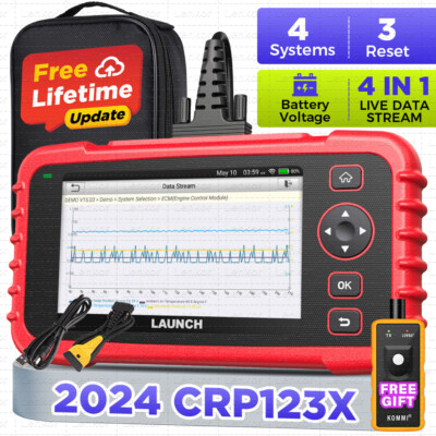 2026 LAUNCH CRP123X OBD2 Scanner Engine ABS SRS Code Reader Car Diagnostic Tool