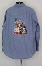 Boys Girls Looney Tunes Warner Bros. Studio Store Shirt Size Kids M Medium