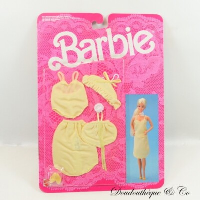 Barbie Mattel Puppenkleidung Barbie Dessous Fancy Frills Ref 3183 1986