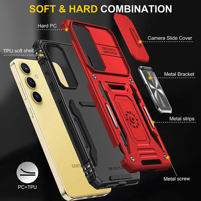 Rugged Shockproof Phone Case for Samsung Galaxy A82 A73 A72 A71 A42 5G