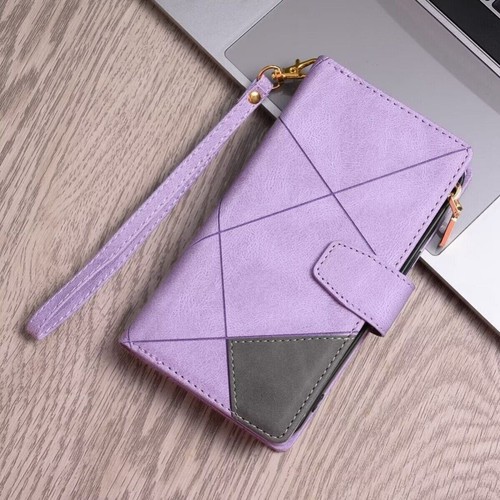 For iPhone 16 15 14 13 12 11 Pro Max Plus Leather Zipper Wallet Case Flip Cover - Picture 13 of 73