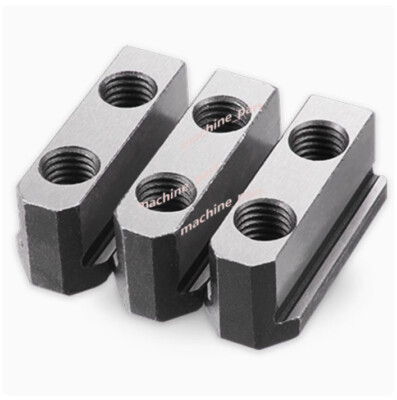 5'' 6'' 8'' Soft JAWS T-NUTS 3 PCS / SET For Samchully CNC Lathe Chucks