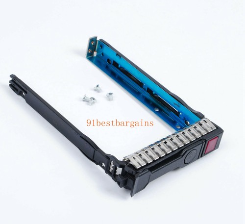 651687-001 Support de disque dur 2,5 pouces plateau caddy disque dur pour serveur HP G8 G9 - Photo 3/7
