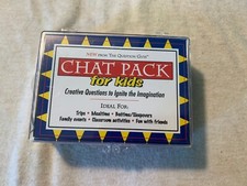 Chat Pack for Kids - 156 Question Cards to Ignite the Imagination-Sealed