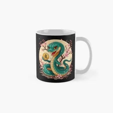 Year Of The Snake 2025 Chinese New Year Classic Mug , Gift For Family
