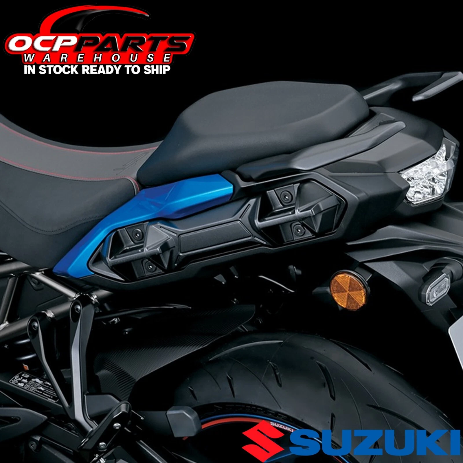 NEW 2022 - 2024 GENUINE SUZUKI GSX-R 1000 GT GX SIDE CASE