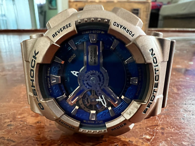 Casio G-SHOCK Analog Digital Watch GMA-S110GD Blue / Bronze 49mm
