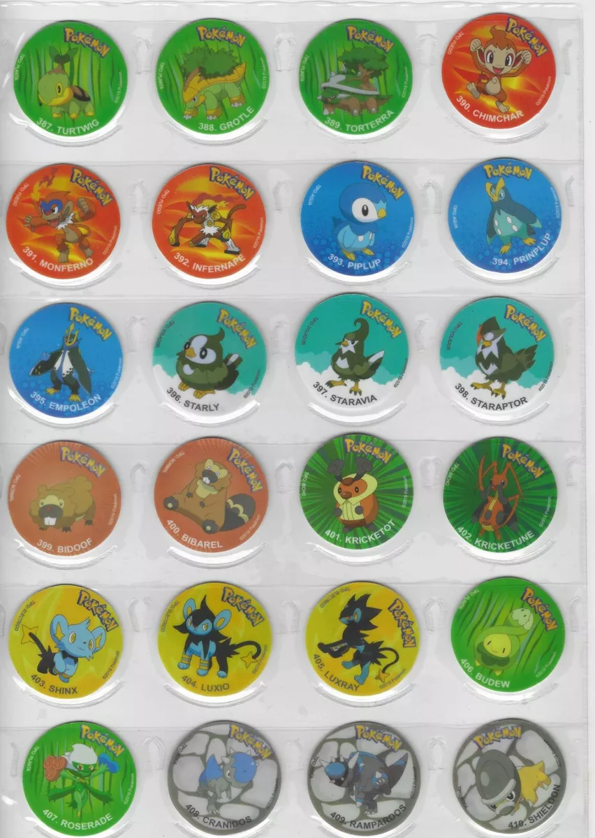 TAZO POKEMON DKV #489 PHIONE 2019 Sinnoh PERU South America Pogs Flips Taps