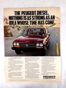 1979 Peugeot 504D Print Ad