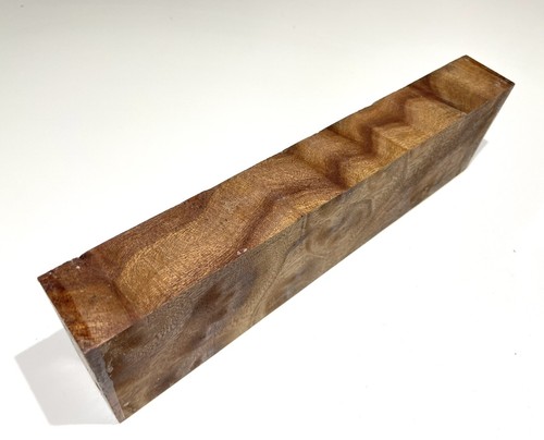 Camphor burl wood block /board 10-1/4" x 2-3/4” x 1-3/8" (u64) grips calls resaw - Picture 7 of 7