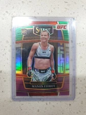 2022 Panini Select UFC - Manon Fiorot - Concourse PRIZM Tri-Color - ROOKIE CARD