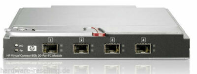 HP Virtual Connect 8Gb 20-port Fibre Channel Module  PN: 572018-B21
