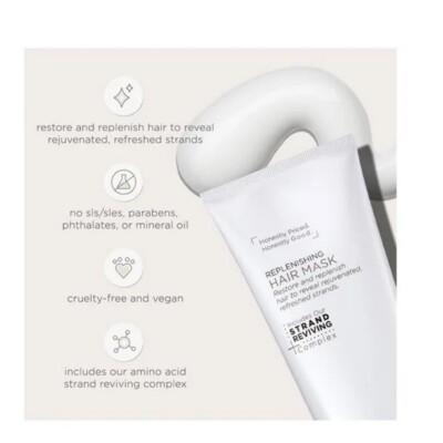 Root to End Replenishing Hair Mask- Strand Reviving Complex 8 oz