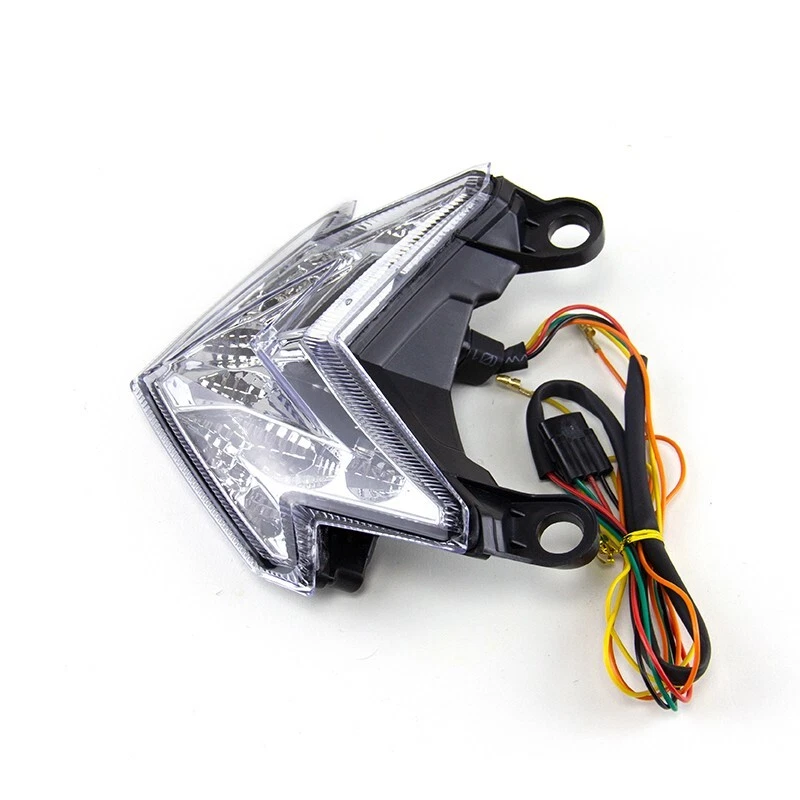 Luz trasera integrada LED señal para Kawasaki Ninja ZX6R Z800 Z125 2013-2018 Foto 4 de 4