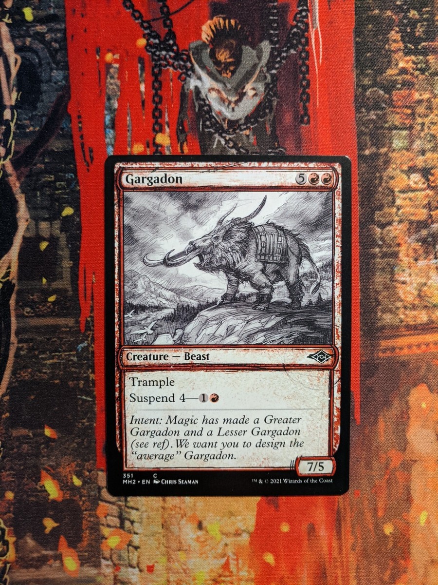 MTG Card : (1x) Gargadon (Modern Horizons 2) SHOWCASE | eBay
