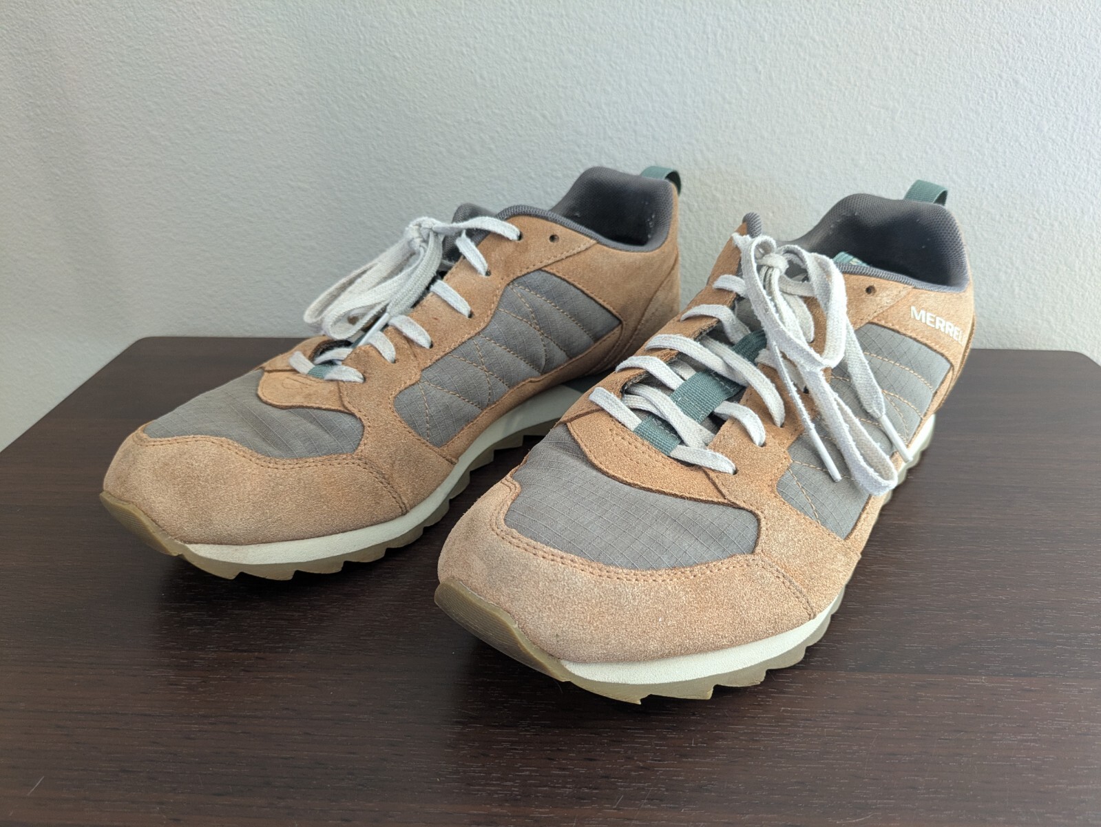 Merrell Alpine Everyday Sneaker Uomo Marrone Scamosciato Scarpe Atletiche J62451 Taglia 12