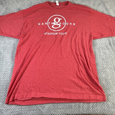 Garth Brooks 2019 Stadium Tour Shirt Men's Size 2XL Red Concert Ive Got Friends