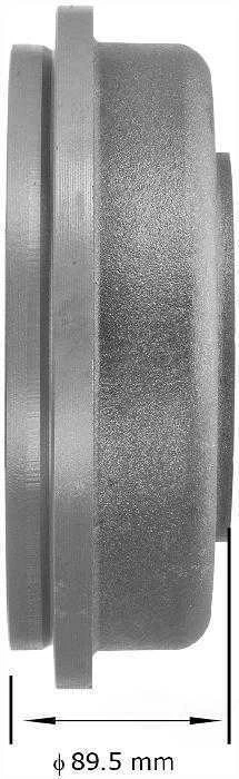 Tambor de freno Bendix PDR0840 para Ford Transit Connect 10-13 Foto 2 de 2