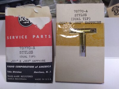 RCA 78770-A Phono Stylus NOS