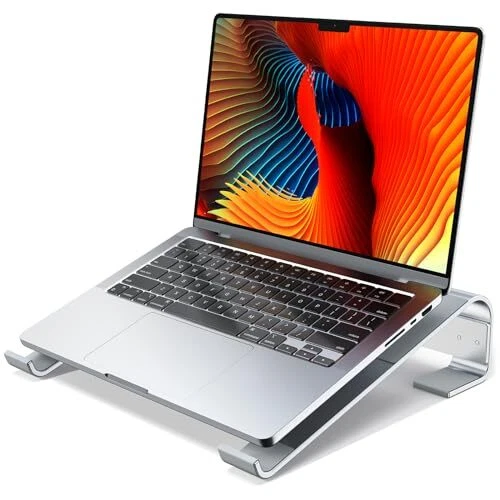 Laptop Stand Ergonomic Laptop Stand for Desk Aluminum Computer Laptop Riser H...