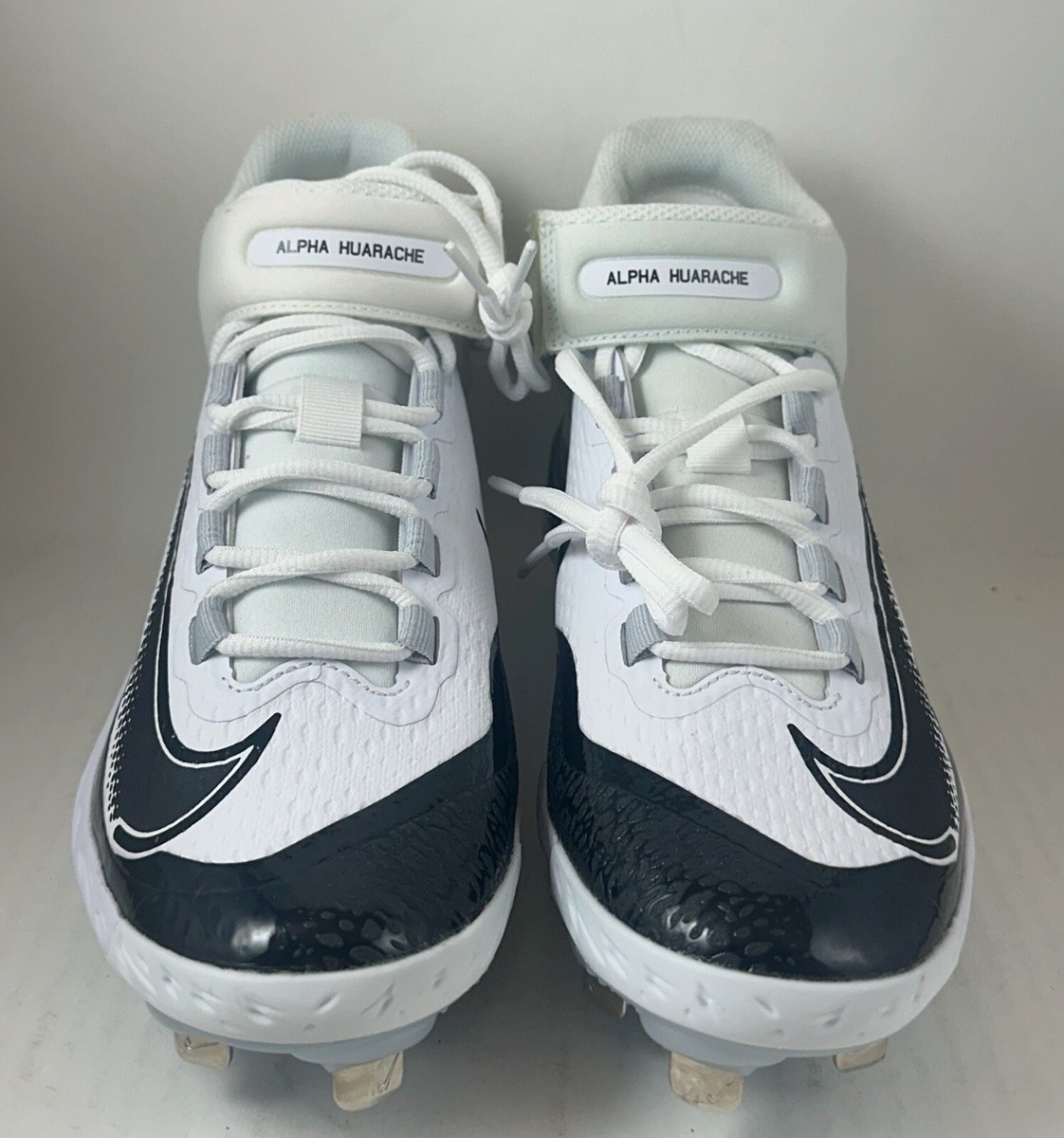 Nike Alpha Huarache Elite 4 Baseball Mid Cleats FD2744-101 Men's