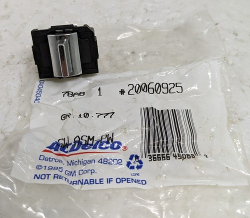 GENUINE GM 20060925 POWER WINDOW SWITCH RIGHT - Picture 1 of 3