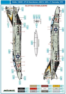ESCI 9004 NAVY SKYHAWK A-4E (NO INSTRUCTIONS AND DECALS