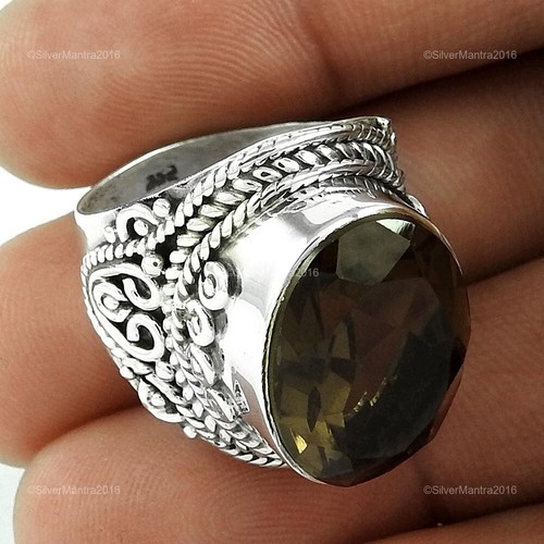Bague longue en argent massif véritable poinçonné 925 fait a la main eBay