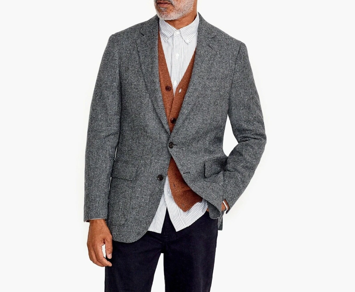 J crew store herringbone jacket