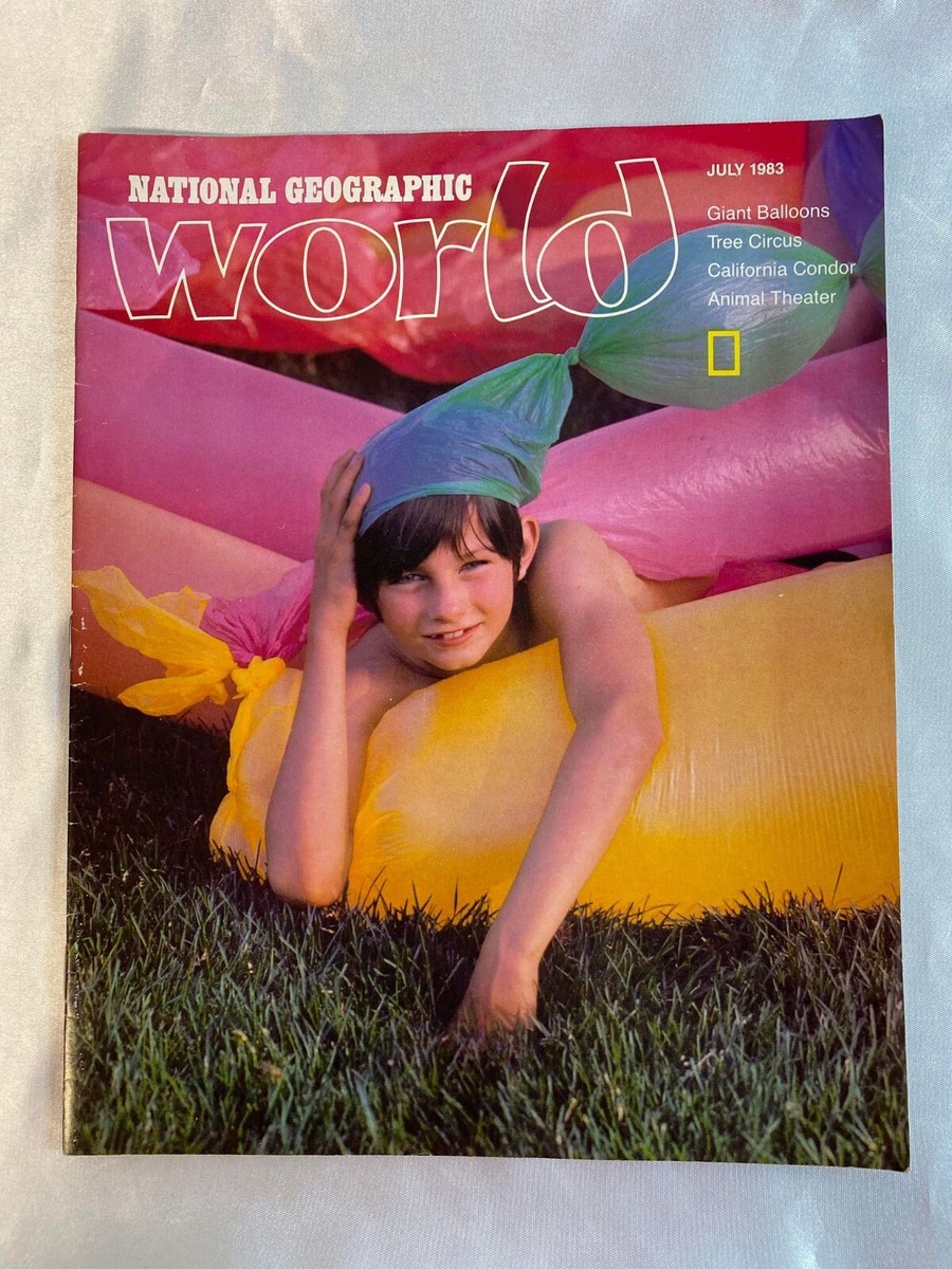 National Geographic World Magazine (For Kids) 1983 Vintage