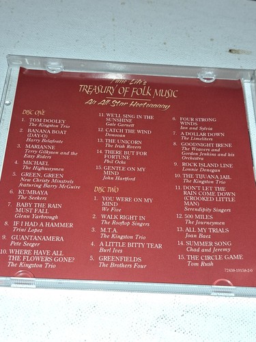 CD Time Life's Treasury of Volksmusik: An All-Star Hootenanny (1996 2 CD SET) - Bild 4 von 4