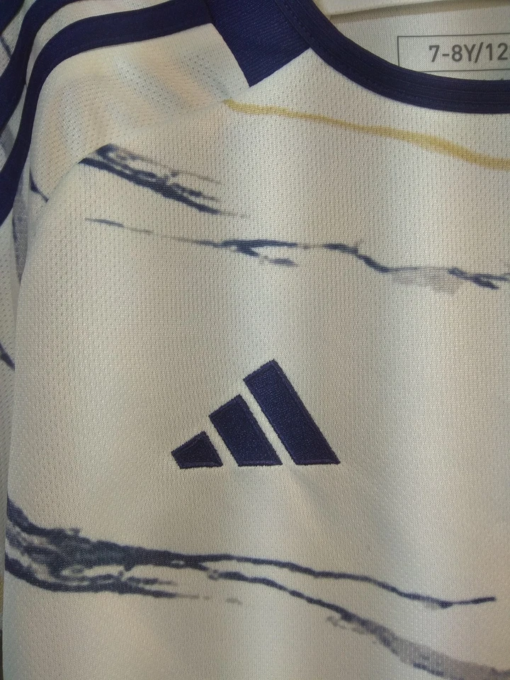 意大利队球衣客场足球衬衫阿迪达斯 Maglia Young XS 7-8 年 ig93 — 第 4/4 张图片