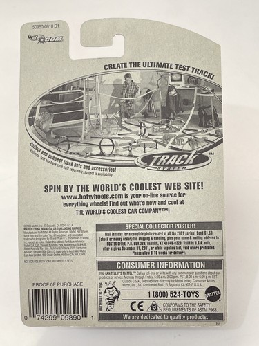 Hot Wheels 2001 ROLL CAGE #127 New In Package - Picture 4 of 4