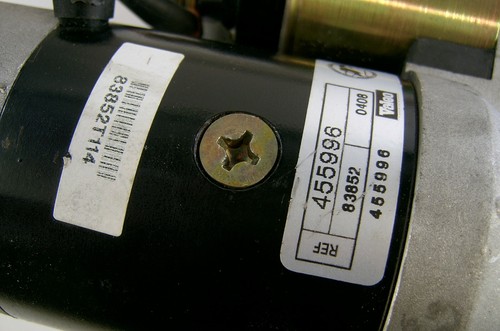 Genuine Valeo starter motor fits Isuzu Trooper Frontera CampoVauxhall Opel new - Picture 3 of 12