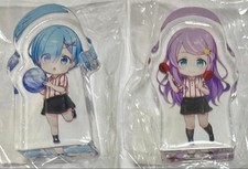 Re:Zero Round One Collaboration Acrylic Block Rem Anastasia