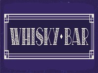 Holzschild 12X18 Cm Whisky Bar Deko Geschenk Schild
