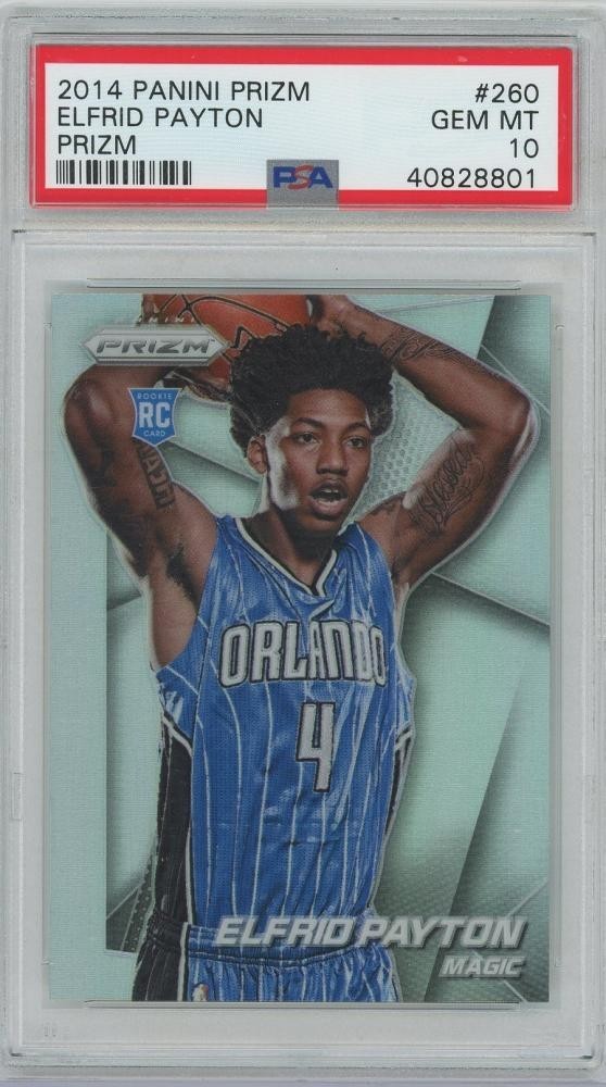2014 PANINI PRIZM #260 / ELFRID PAYTON(Orlando Magic) PSA10 GEM MINT