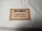 Broadway Play 'On Trial' Souvenir Postcard Album 1914 Picture Postcards — photo 4