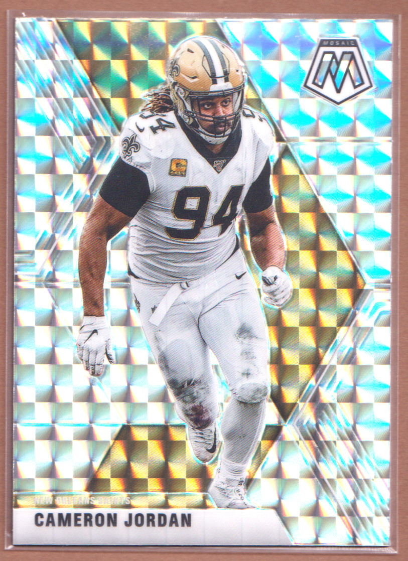 Cameron Jordan #147 2020 Panini Mosaic Silver Mosaic Prizm-2984