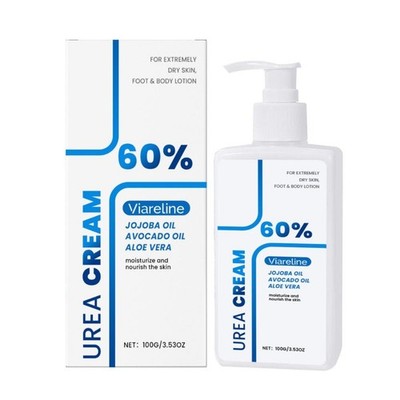 60% Urea Foot and Body Cream Moisturizing for Soothing & Hydrating Dry Ski DE