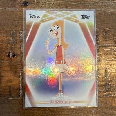 Topps Hologram Trading Card #6 Candace Flynn Disney Phineas and Ferb 2026