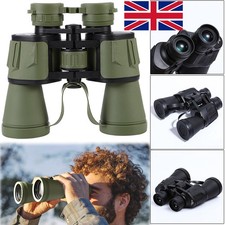 50,000M German Military 20X50 Zoom HD BAK4 Binoculars - Long Range Telescope UK