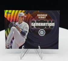 2022 Topps Update Generation Now Black /299 George Kirby #GN-73 Rookie RC