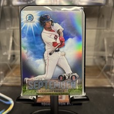 2023 Bowman - Sights on September Ceddanne Rafaela #SOS-4 (RC)