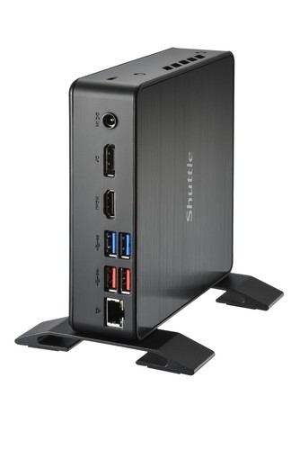 XPC nano NC40U, Barebone schwarz, ohne Betriebssystem - Bild 10 von 12