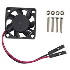 Raspberry Pi Fan 30x30x7mm, Raspberry Pi Cooling Fan Brushless Black 1-Pack