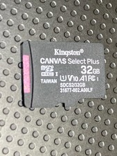 KINGSTON CANVAS SELECT PLUS 32GB MICRO SD E14002508 