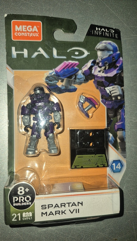MEGA Construx Halo Infinite Spartan Mark VII Figure