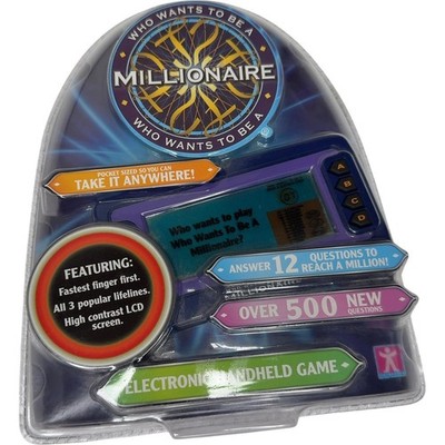Wer wird Millionär Figur Handheld elektronisches Spiel